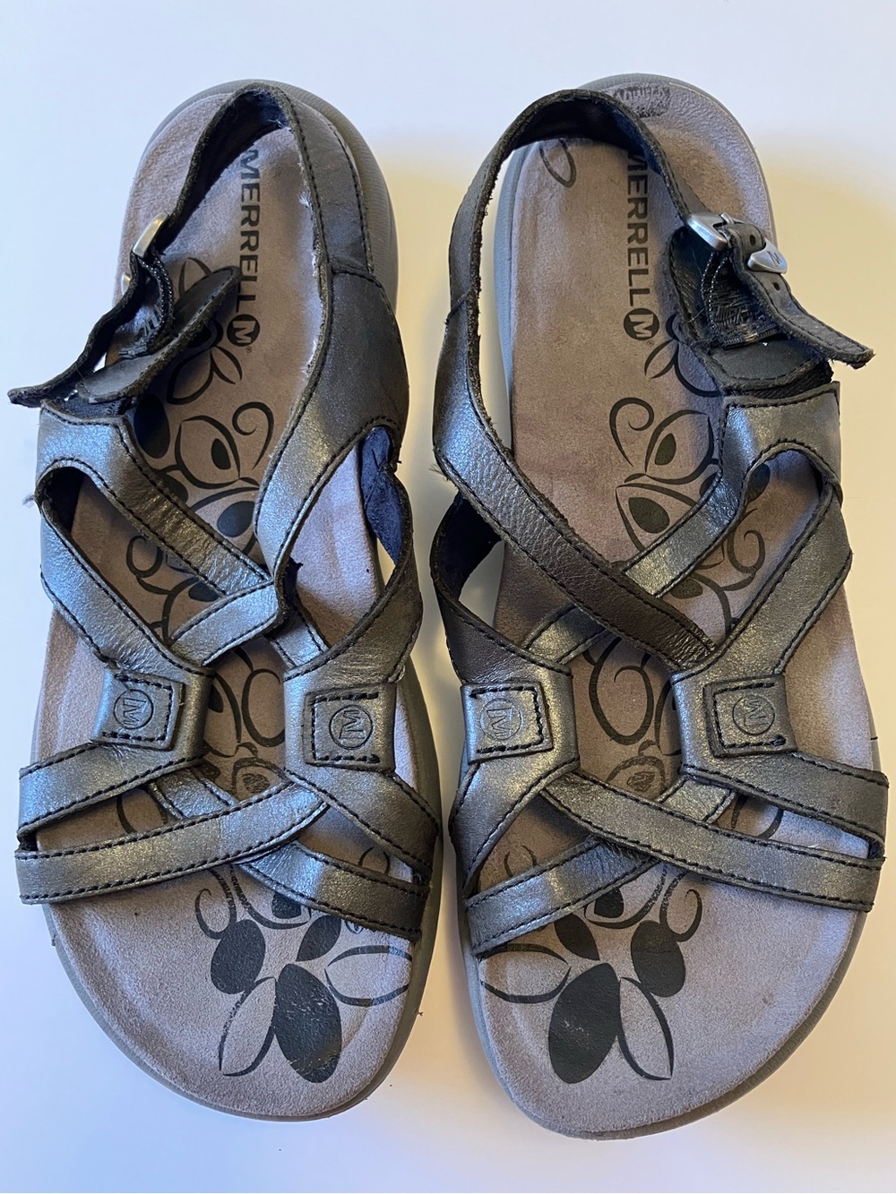 Merrell Strappy Sandals Midnight 8